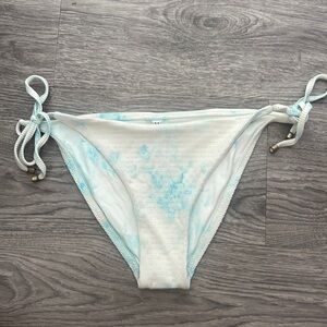 Vitamin A ribbed tie dye bikini bottoms